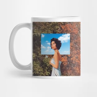 Sky Eyes - Surreal/Collage Art Mug